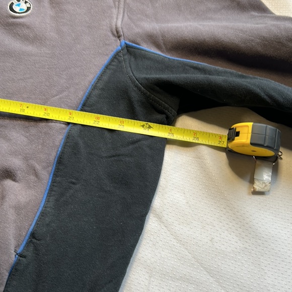 Y2K BMW Sweatshirt Full Zip Sweater Motorsports 2XL Employee Racing M3 - Picture 4 of 7